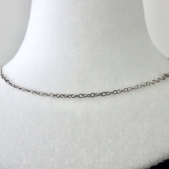 NWT Sterling Silver 925 Viking Weapon LOVE Necklace 21" Inches - Picture 3 of 11